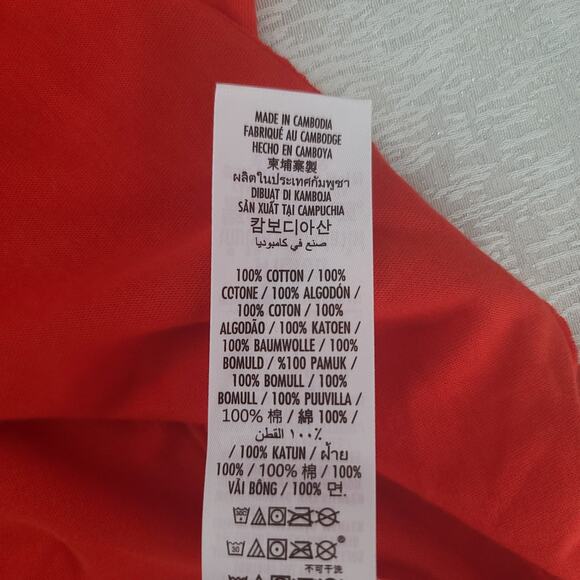 Disney Minnie Mouse ladies blouse red Size XL - Picture 9 of 10